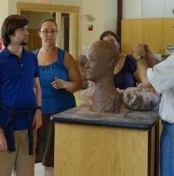 Clay Sculpting at CfA